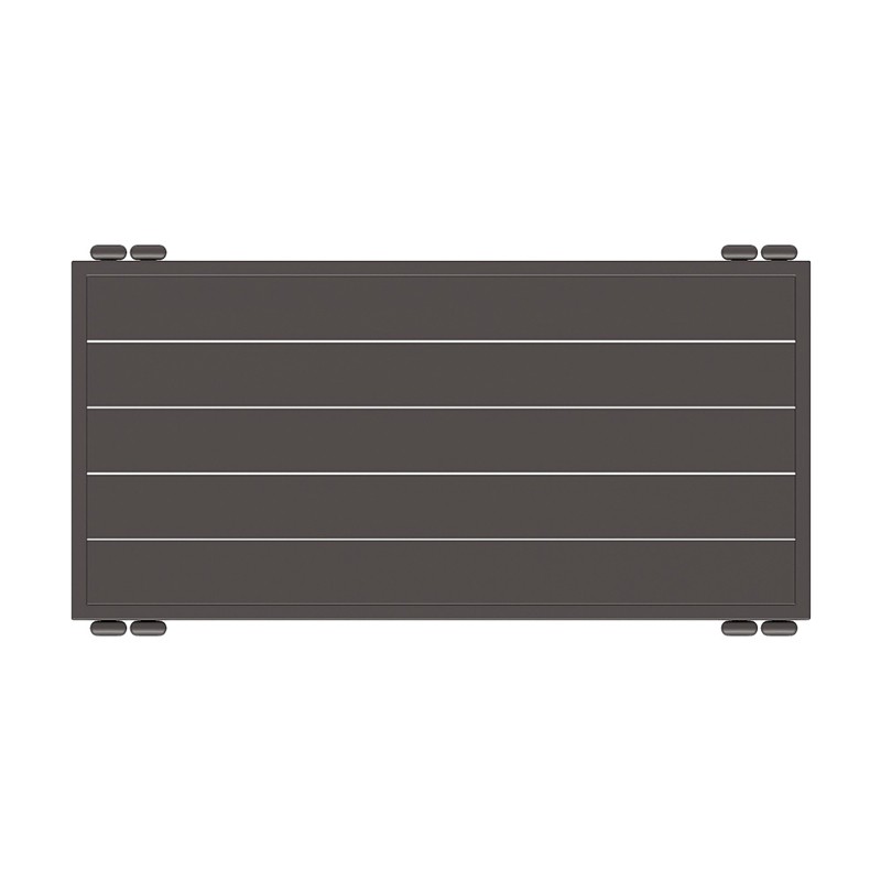 Garden Furniture Aluminum Coffee Table factory