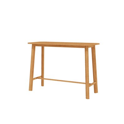 Barska miza iz tikovine na prostem